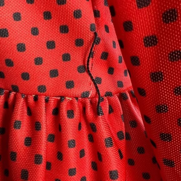 Vibrant Handmade 60's Maxi Dress RARE PRINT - Picture 9 of 9